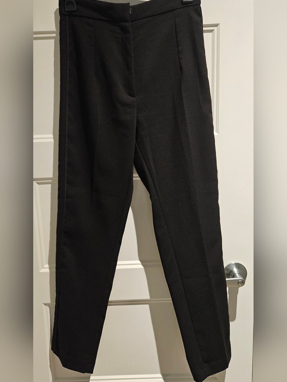 H&M Black Straight Leg Pants